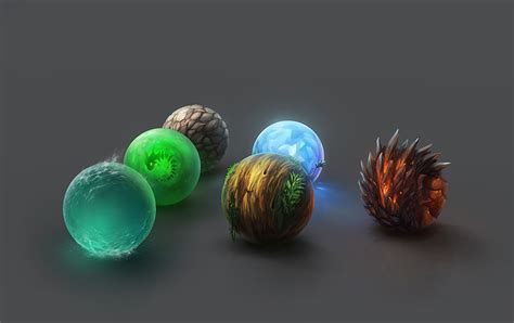 Ball material study on Behance