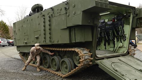 Marine Corps demonstrates upgraded AAV