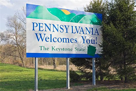 Best Pennsylvania Welcome Sign Stock Photos, Pictures & Royalty-Free Images - iStock