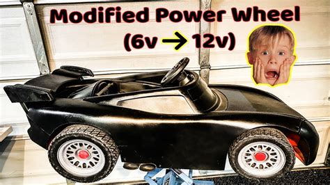 Custom 12v Lightning McQueen Power Wheels (modified) - YouTube