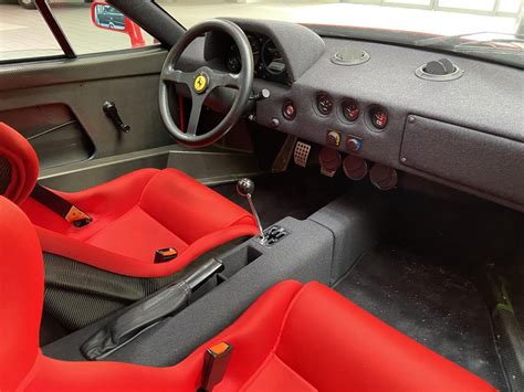 Interior shot of a Ferrari F40 : carporn