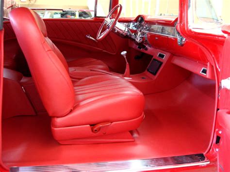 1956 Chevy Custom Restoration Street Rod Interiors