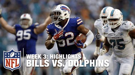 Bills vs. Dolphins | Week 3 Highlights | NFL | Nfl bills, Bills dolphins, Buffalo bills game