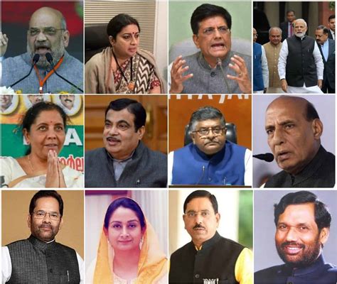 Modi Cabinet: Take a look at Ministers with important portfolios