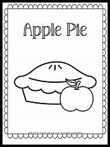 Pie Coloring Pages sketch template