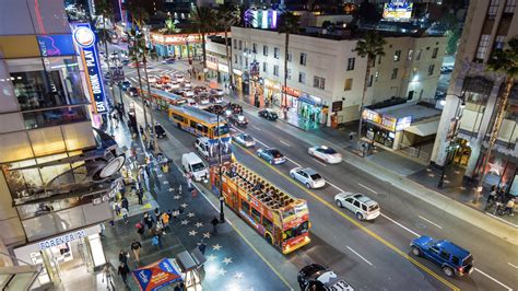 (HD) Hollywood Boulevard at Night - Emeric's Timelapse