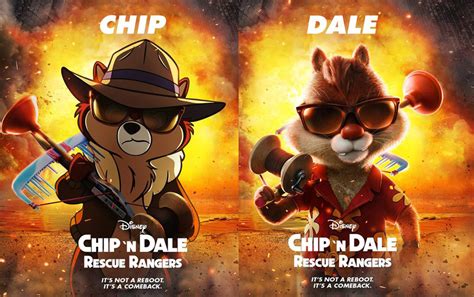 Chip 'n Dale: Rescue Rangers movie gets a batch of character posters