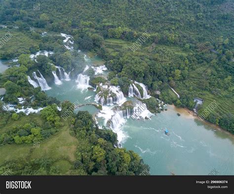 Aerial View Waterfall Image & Photo (Free Trial) | Bigstock