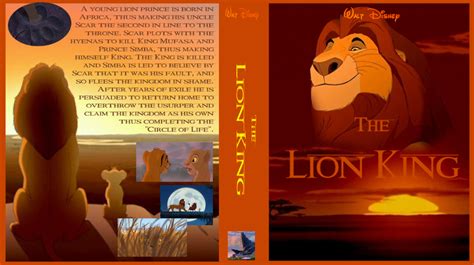 The Lion King Cover DVD by dyb on DeviantArt