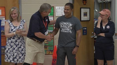 Natcher Elementary dedicates gym floor to Keith Stokes