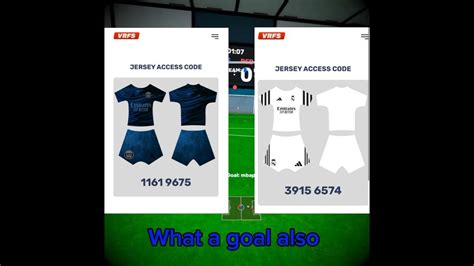 Vrfs jersey codes - YouTube