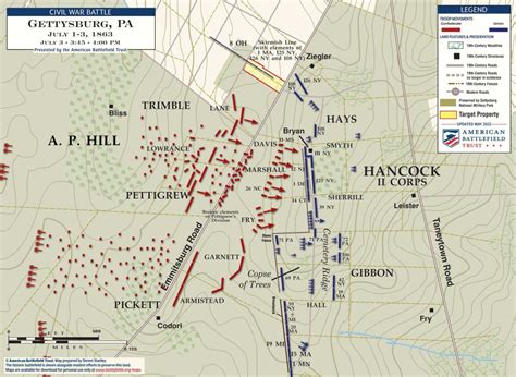 Gettysburg | Pickett’s Charge | July 3, 1863 | 3:45 - 4:00 pm ...