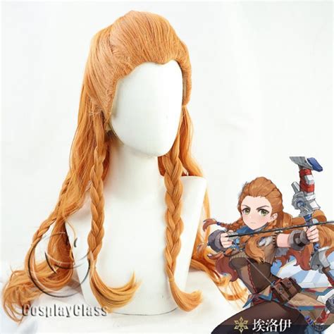 Genshin Impact Aloy Cosplay Wig - CosplayClass