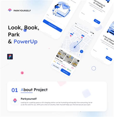 Parking Car App - ParkYourself on Behance