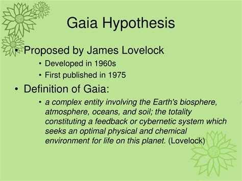 PPT - Modeling the Gaia Hypothesis: Daisyworld PowerPoint Presentation - ID:741159