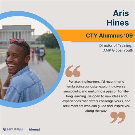 Johns Hopkins Center For Talented Youth (CTY) on LinkedIn: Our first CTY alumni spotlight for ...