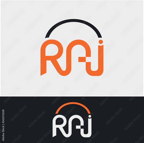 Creative Letter RAI Logo Design, Creative ra Logo, RAI letter vector ...