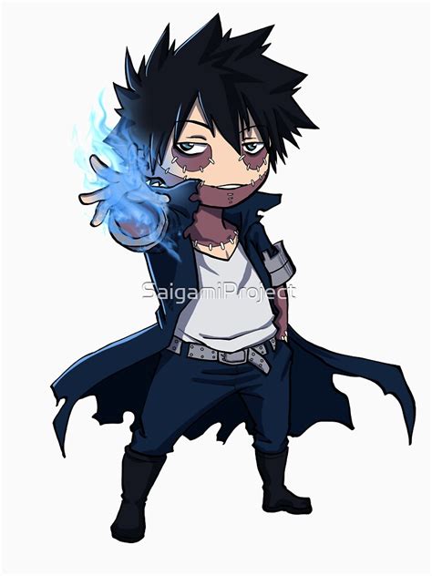 "Dabi chibi" T-shirt by SaigamiProject | Redbubble