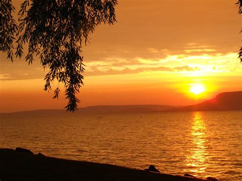 Free photo: Aranyhíd, Sunset, Lake Balaton - Free Image on Pixabay - 82173