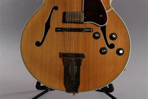 1982 Gibson L5-CES Archtop Electric Guitar Natural | Guitar Chimp