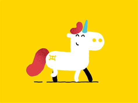 Unicorn | Motion design animation, Animation design, Fun illustration