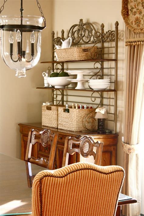 The Yellow Cape Cod: Styling A Dining Room Hutch For Entertaining~Client Project