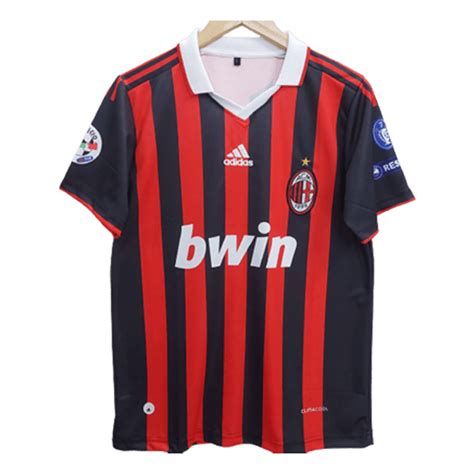 Ac milan Ronaldinho Embroidery Retro Jersey | Retro Collection ...