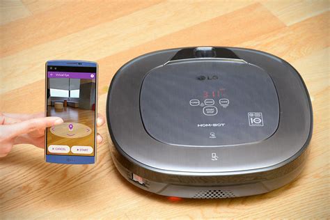 LG HOM-BOT Turbo+ Robot Vacuum Lets You Use Your Smartphone’s Camera To Tell It Where To Clean