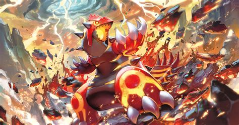 Primal Groudon Unleashed: Omega Ruby HD Wallpaper