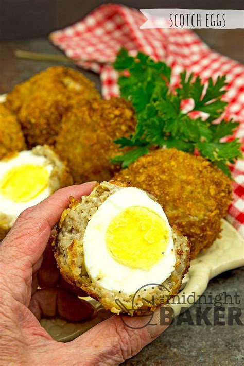 Air Fryer Scotch Eggs - The Midnight Baker