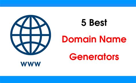 Instant How - Learn Tech Instantly: 5 Best Domain Name Generators ...