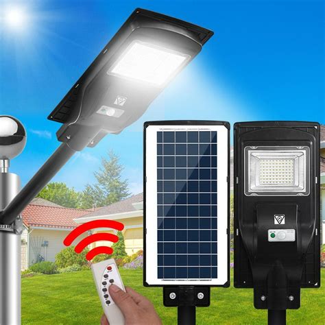 LED Solar Street Flood Light Motion Sensor Remote Outdoor Garden Lamp Lights 90W | Buy Outdoor ...