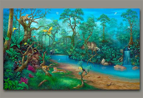 Rainforest Painting