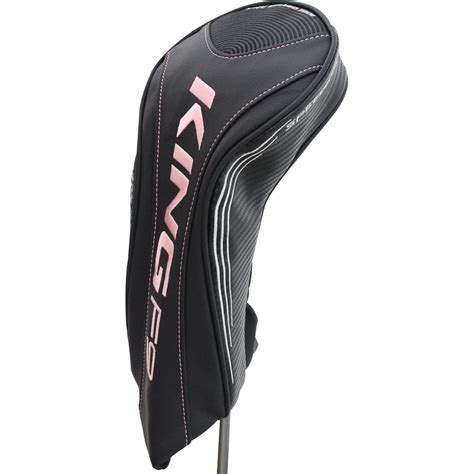 Cobra King F9 Driver Black / Pink Headcover Golf Accessory at GlobalGolf.com