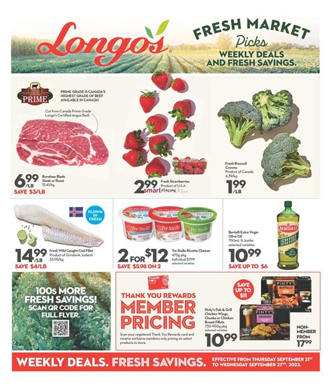 Longo's Flyer September 21 to 27