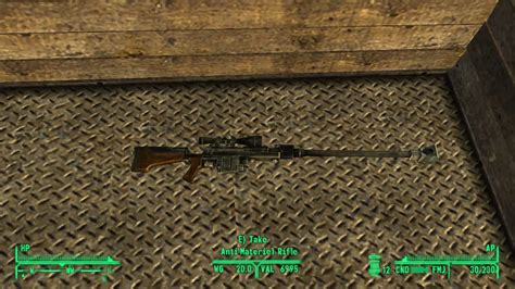 Anti-Materiel rifle Upgrade at Fallout New Vegas - mods and community