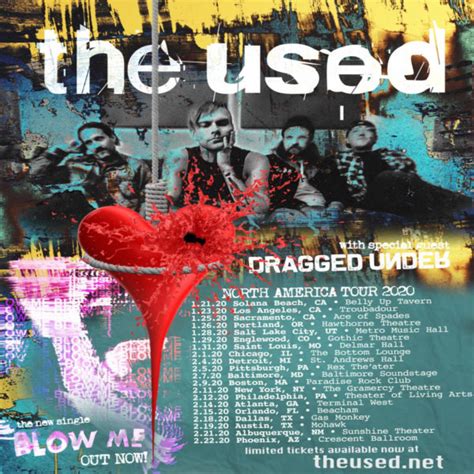 The Used Announces New Album 'Heartwork' for April 2020 Release - mxdwn ...