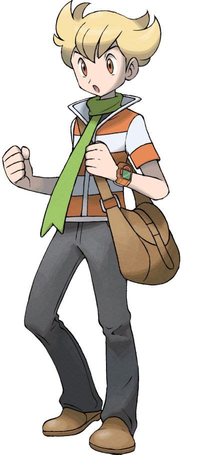 Barry (game) - The Pokémon Wiki | Pokemon characters, Pokemon manga ...