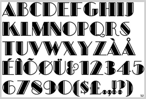 ? Art Deco Lettering, Art Deco Fonts, Lettering Styles, Font Art, Font Styles, Graphic Design ...