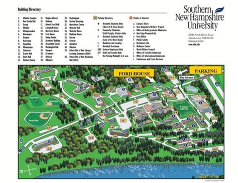 Snhu Campus Map Pdf - Time Zones Map