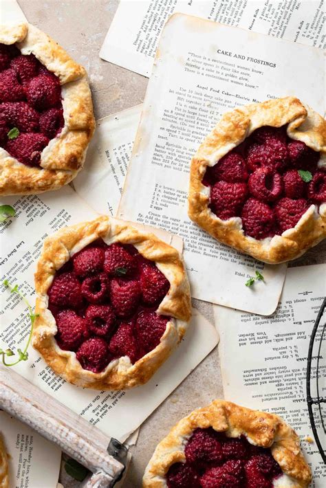 Rustic Raspberry Tarts | Recipe Cart