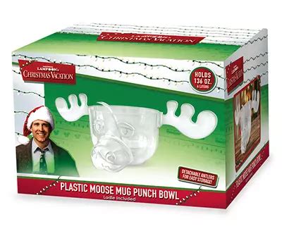 National Lampoon's Christmas Vacation Marty Moose Plastic Punch Bowl, 136 Oz. | Big Lots