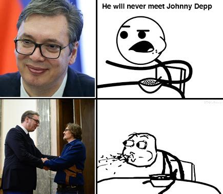 Based Vucic?!?! how is this possible Dzoni Dep in Srbija? | /r/2balkan4you/top/ | Balkan Memes ...