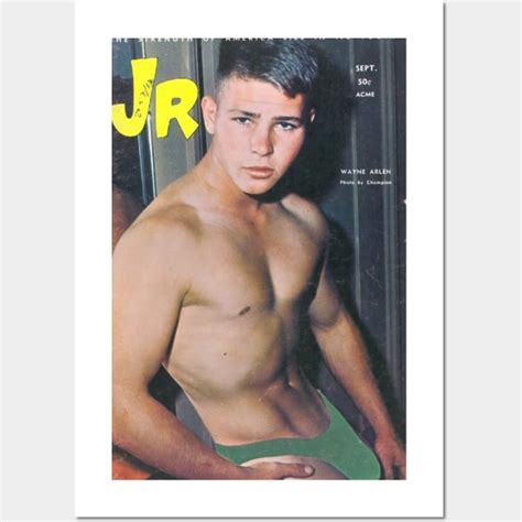 JR. Junior - Vintage Physique Muscle Male Model Magazine Cover ...