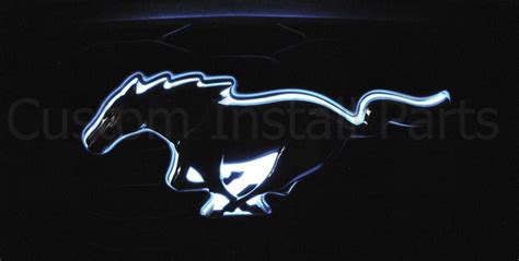 Mustang Illuminated Pony Badge