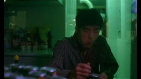 Chungking Express Pineapple Eating Scene - Takeshi Kaneshiro - YouTube