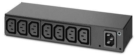 APC Rack PDU, Basic, 0U/1U, 120-240V/15A, 220-240V/10A, (8) C13, IEC-320 C14 - Svět Počítačů