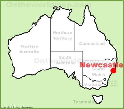 Newcastle Map | New South Wales, Australia | Detailed Maps of Newcastle