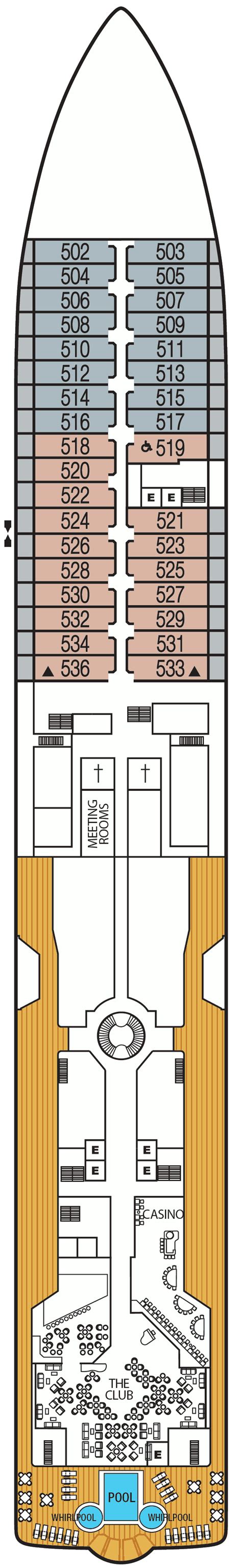 Seabourn Odyssey Deck Plans