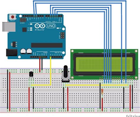 Arduino Uno: Temperature Sensor With Display - Instructables